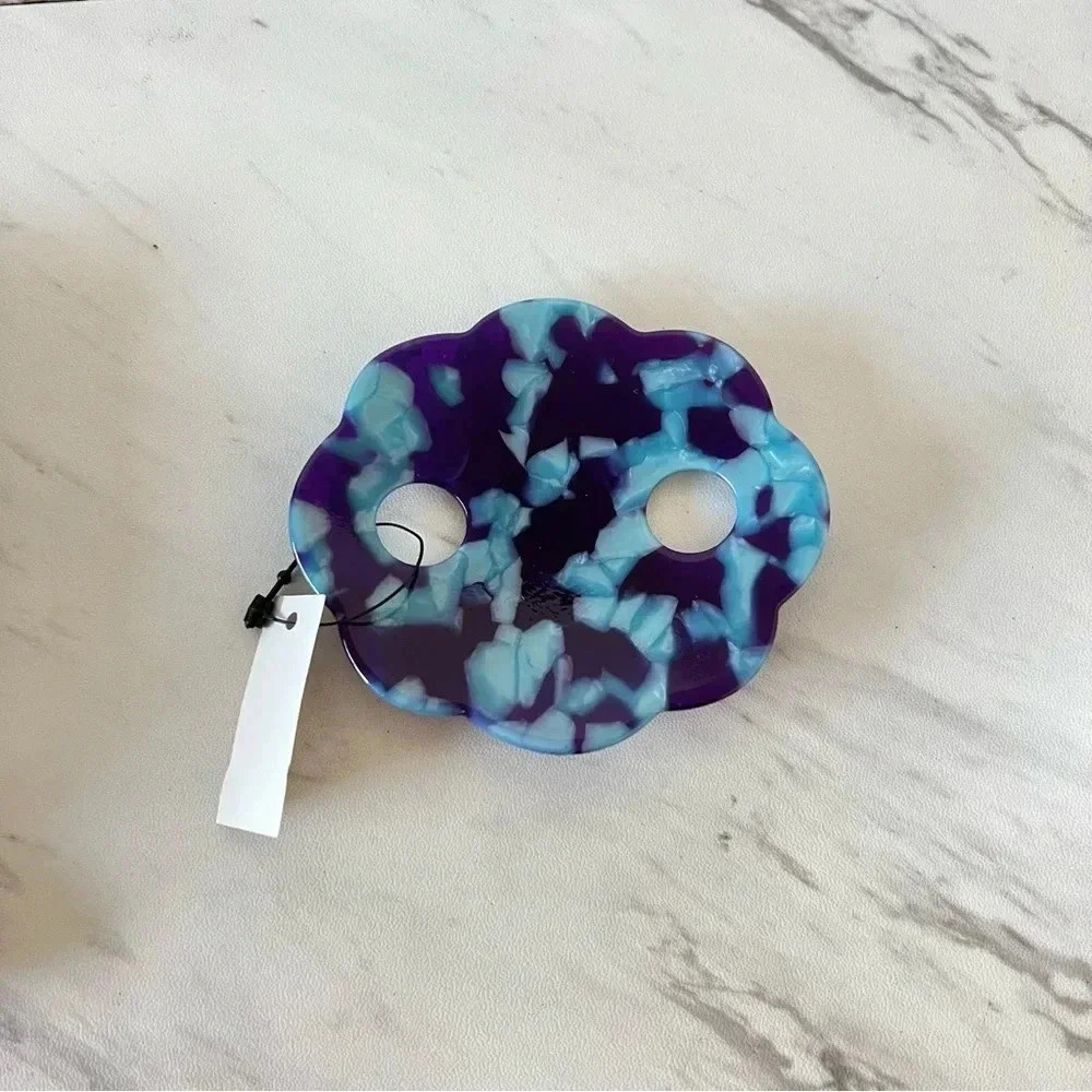 Chico's Blue Scarf Clip - Picture 5 of 9